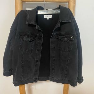 EUC Carly Jean Los Angeles Hunter Jacket in Charcoal Size S